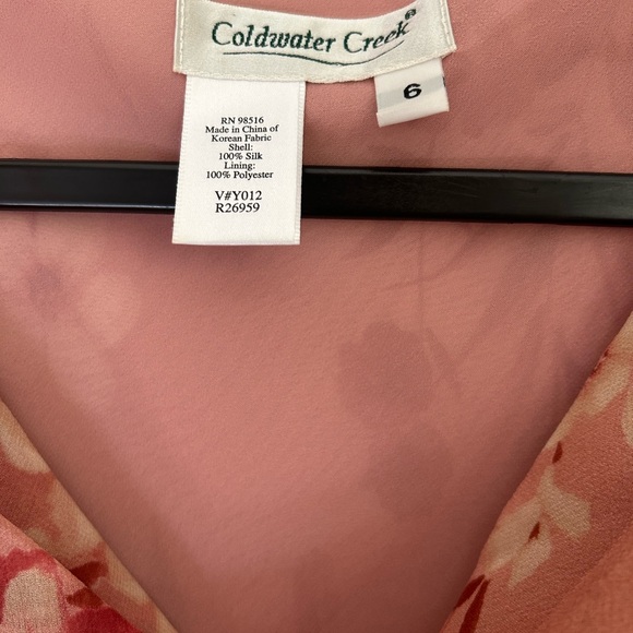 Coldwater Creek Silk Maxi Dress - Picture 2 of 6